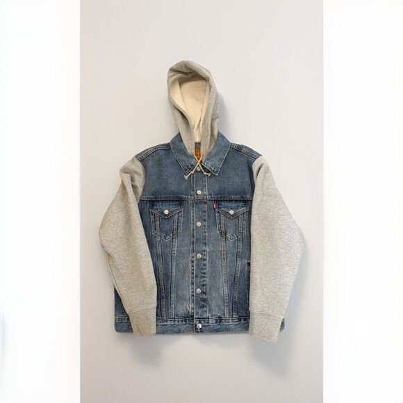 Levi’s Men’s Vintage Fit Hybrid Denim Jacket Size Large - Picture 1 of 3